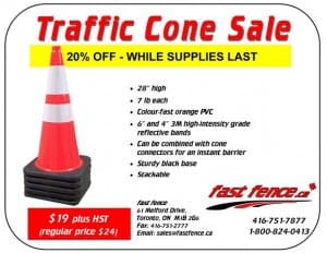 Traffic cones for sale