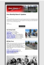 Fast Fence monthly e-newsletters